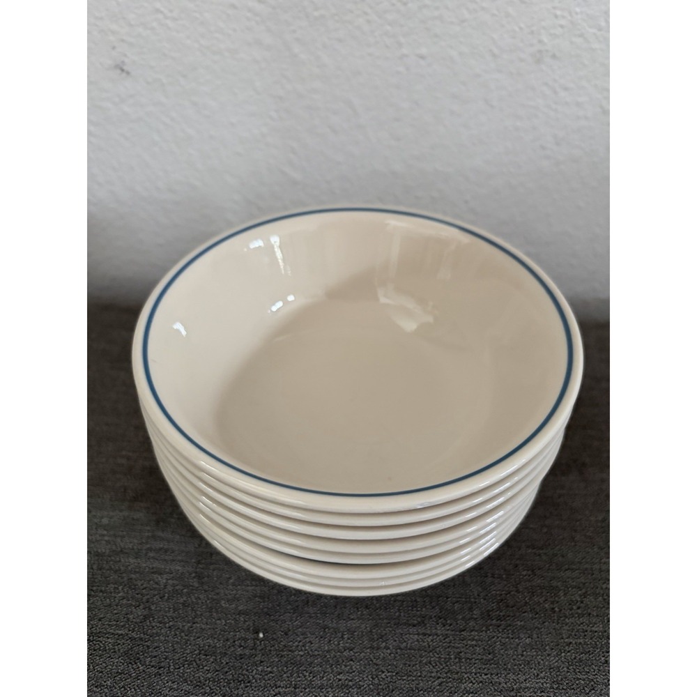 Corelle Country Violets 8 Pc Dinnerware 6" Bowls Purple Flowers Ivory